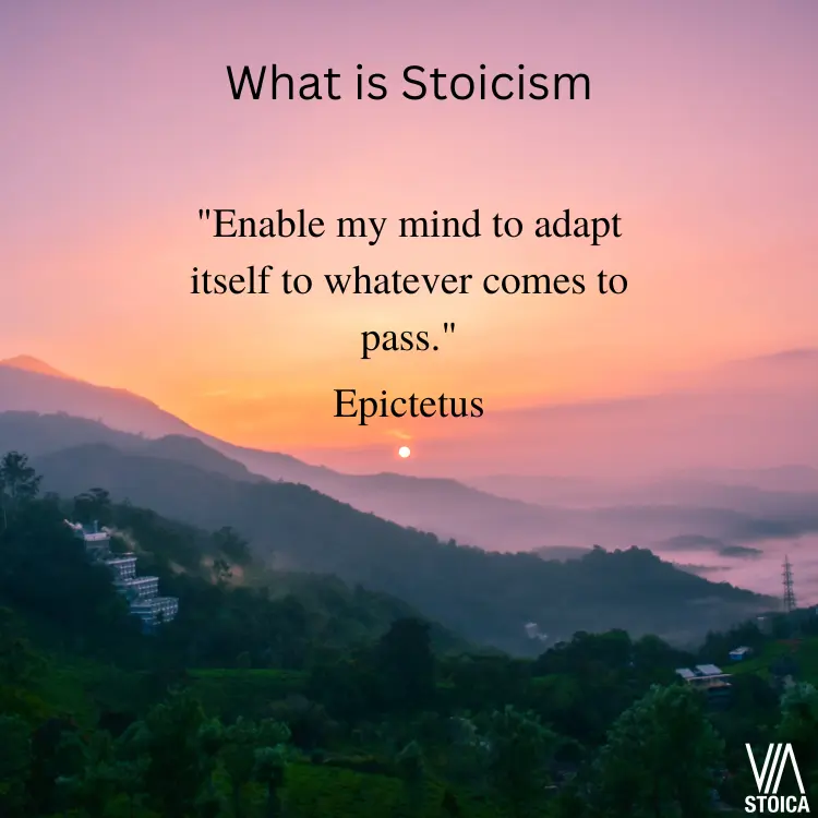 What is Stoicism