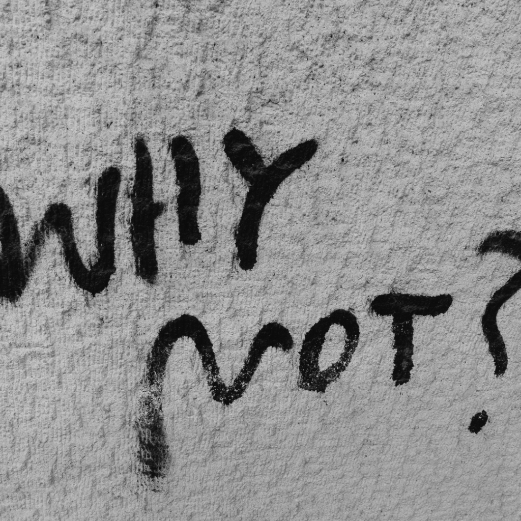 Why not me?