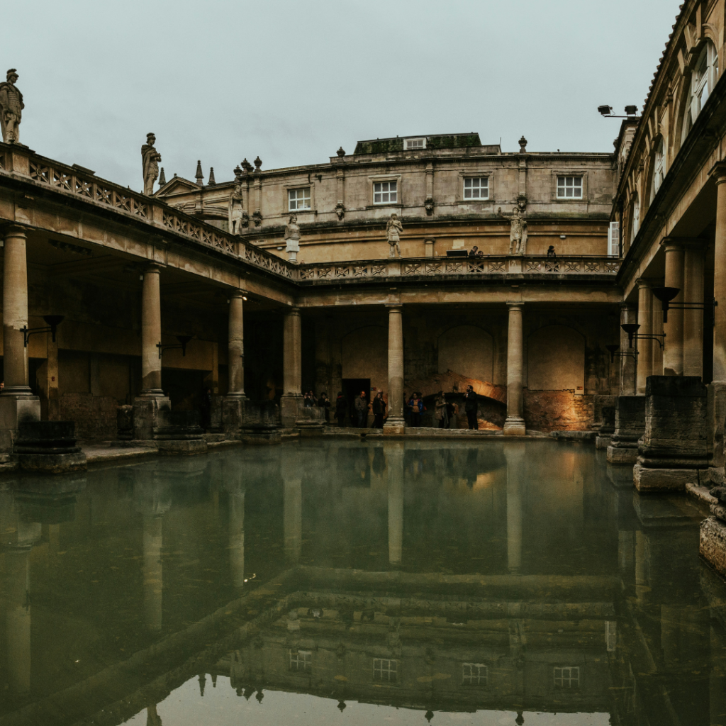 Baths in Bath, UK.