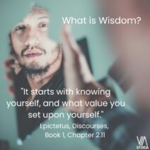 What is Wisdom? The knowledge of what is good, bad or neither.