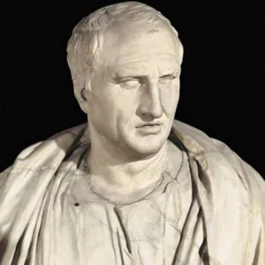 Marcus Tullius Cicero - From https://www.britannica.com/biography/Cicero