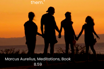 How to Be an Example: "People exist for one another. You can instruct or endure them." Marcus Aurelius