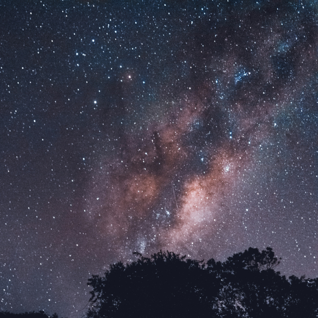 The universe showing high and low entropy.