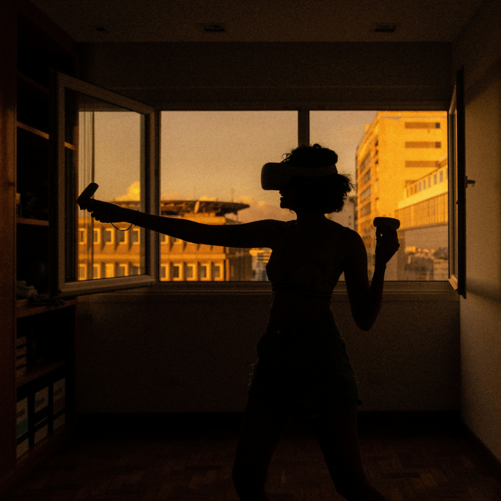 Virtual reality and AI taking over, making us less independent.