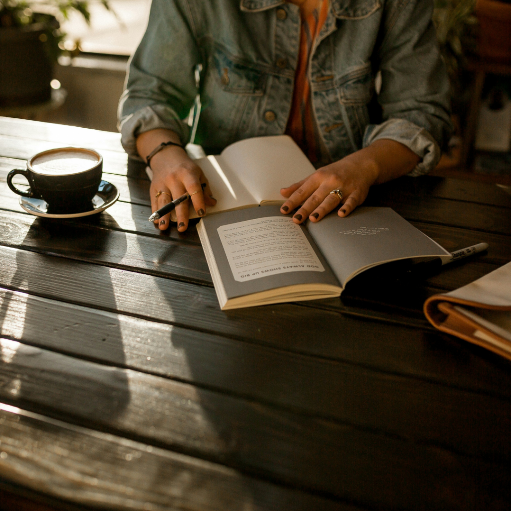 A person devoting their time to study.