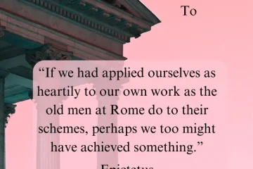 What we Should Devote Our Time To