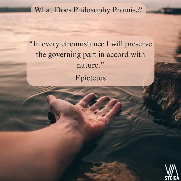 What Does Philosophy Promise?
