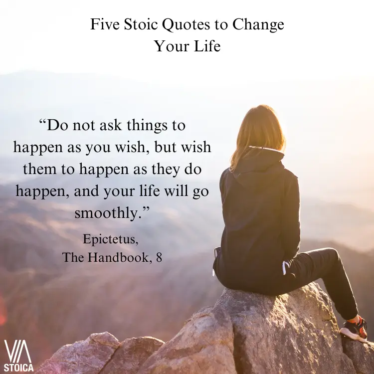 Five Stoic Quotes to Change your Life
