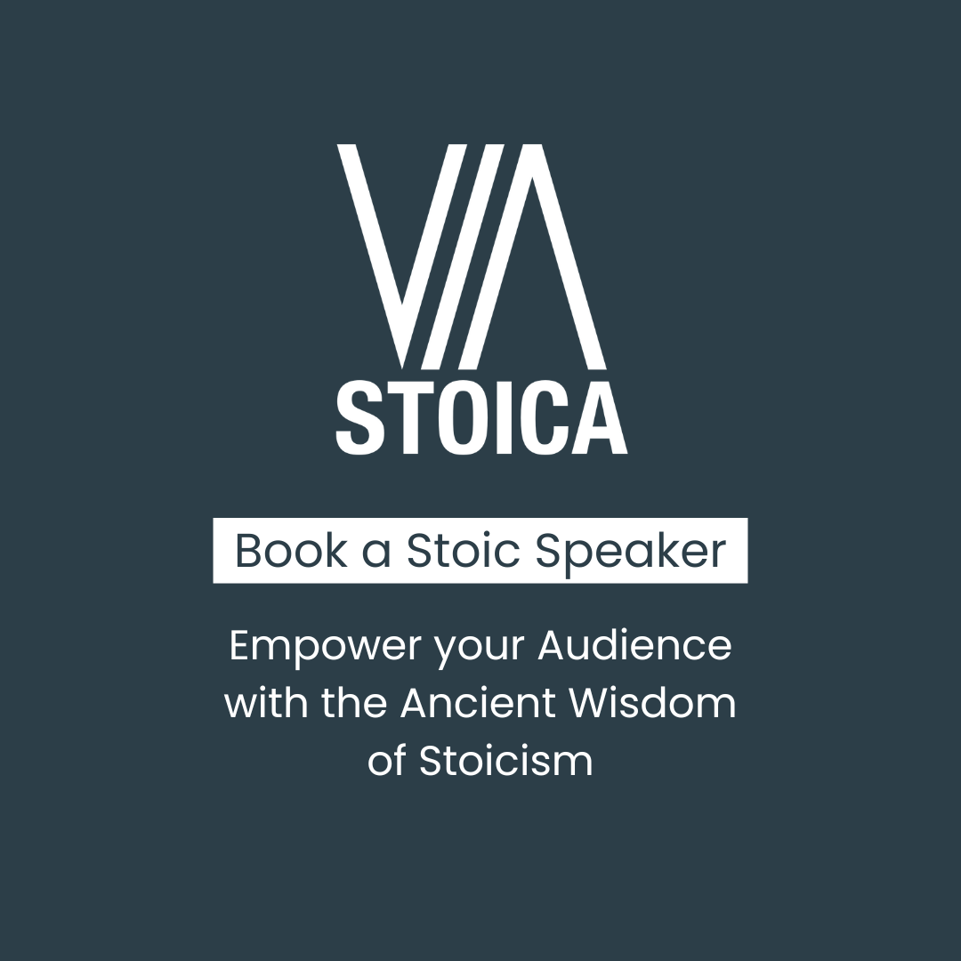Book a Stoic Speaker