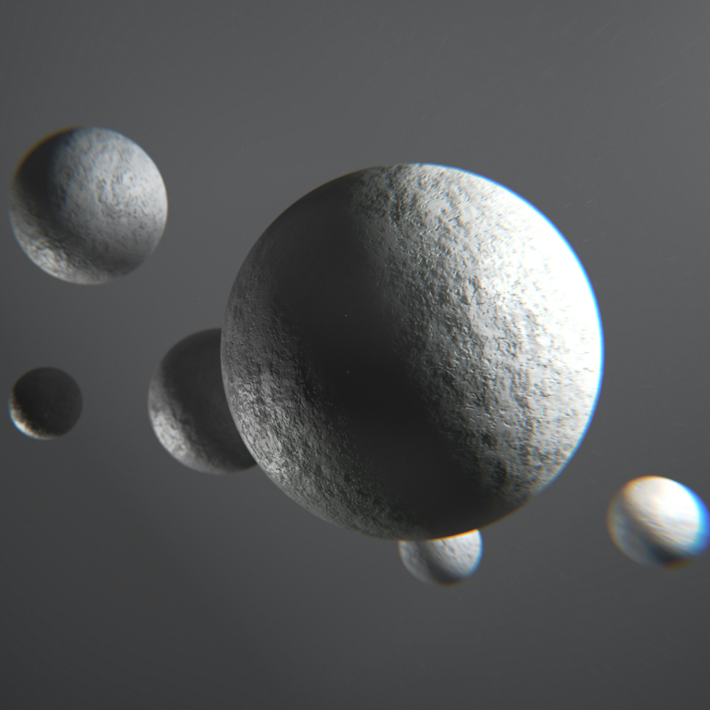 atoms close up