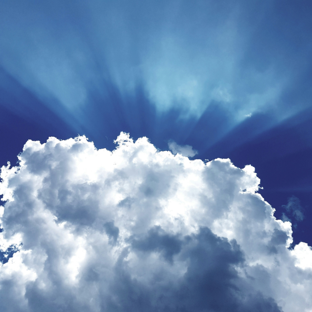 Zeus behind the clouds