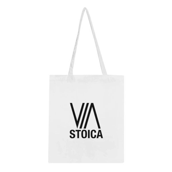 Via Stoica Classic Tote Bag White