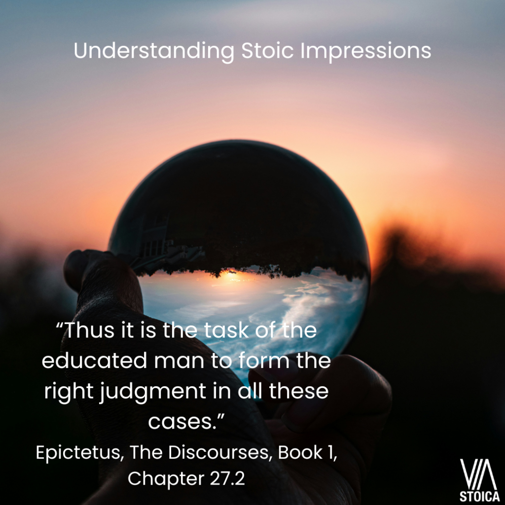 Understanding Stoic Impressions