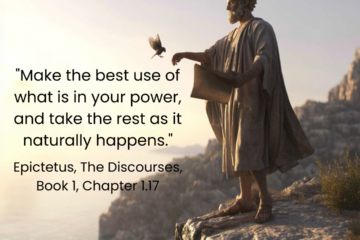 "Make the best use of what is in your power, and take the rest as it naturally happens." 10 Epictetus Quotes on Control