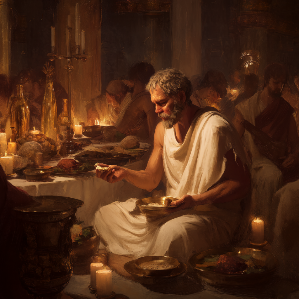 10 Epictetus quotes on Control. Treat life as a banquet.
