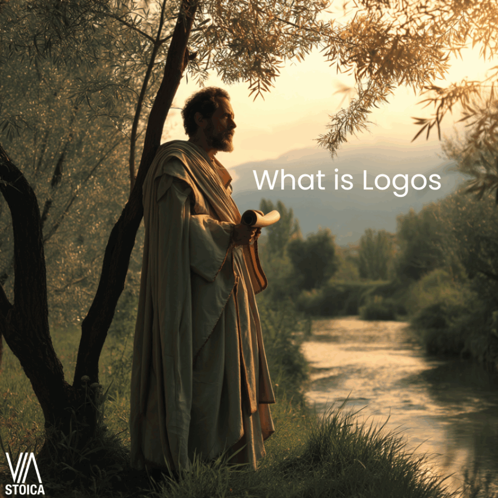 What is Logos. Learn about the definition and practice of this core Stoic concept on Via Stoica.