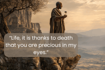 “Life, it is thanks to death that you are precious in my eyes.” The Stoic View on the Value of Life on Via Stoica.