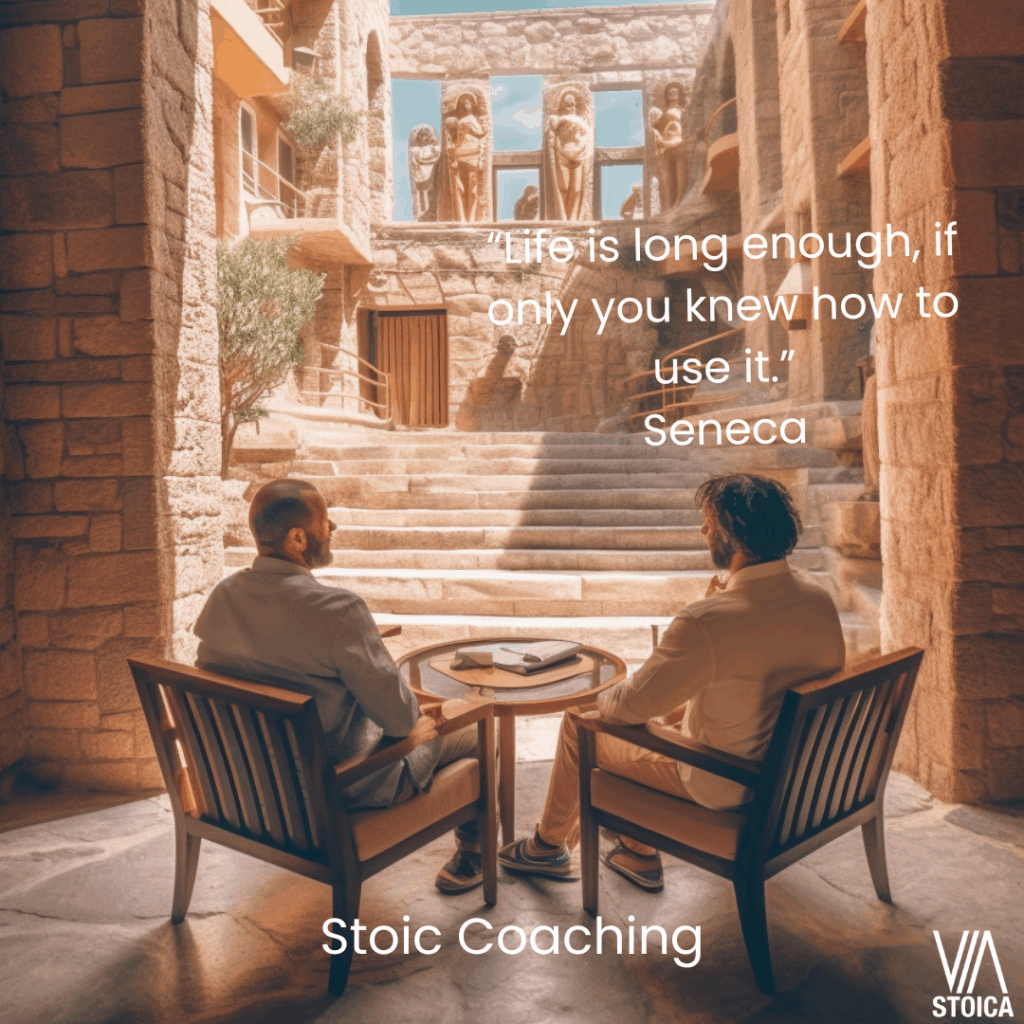 Stoic coaching on Via Stoica.
