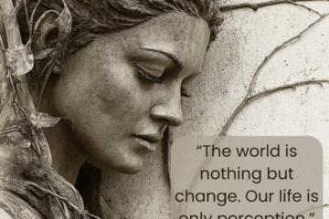 “The world is nothing but change. Our life is only perception.” Perception and Change in Stoicism on Via Stoica
