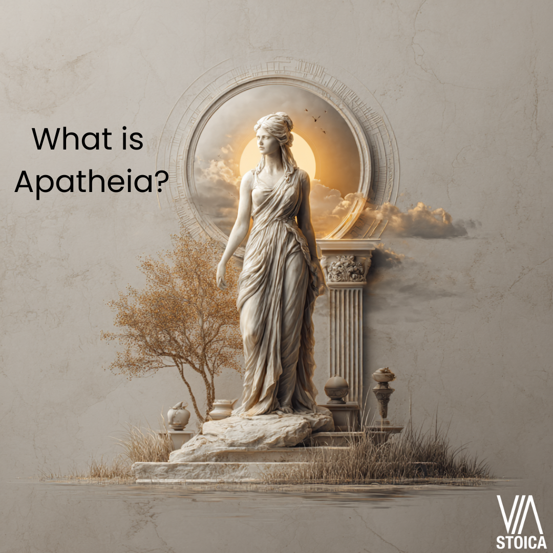 What is Apatheia? Learn the Stoic term and its application on Via Stoica.