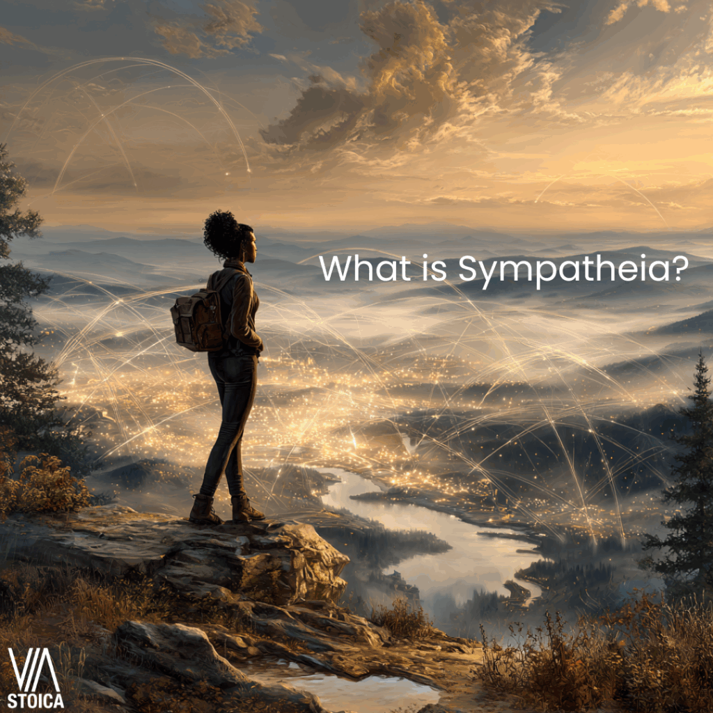 What is Sympatheia? A Stoic description of this philosophical term on Via Stoica.