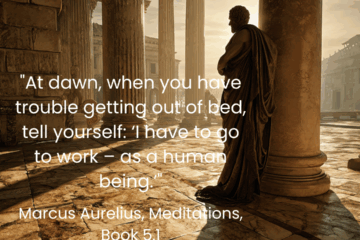 "At dawn, when you have trouble getting out of bed, tell yourself: ‘I have to go to work – as a human being.’" 10 Marcus Aurelius Quotes on Stoic Discipline on Via Stoica.