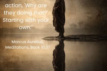 "Learn to ask of all action, 'Why are they doing that?' Starting with your own." How Stoic Awareness begins on Via Stoica.