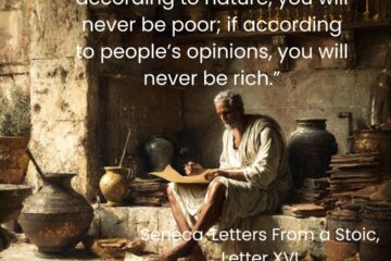 “If you shape your life according to nature, you will never be poor; if according to people’s opinions, you will never be rich.” Stoic Philosophy on Wealth on Via Stoica.