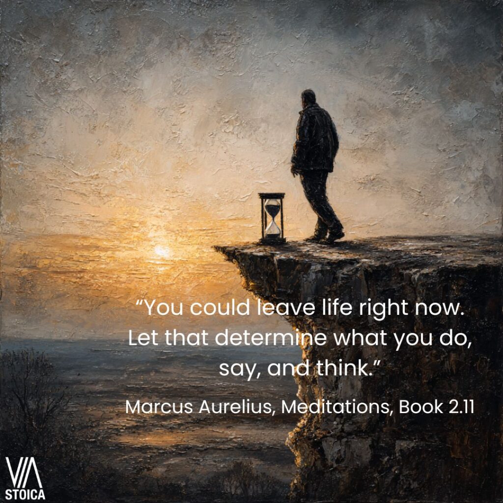 “You could leave life right now. Let that determine what you do, say, and think.” How to Practice Memento Mori on Via Stoica.