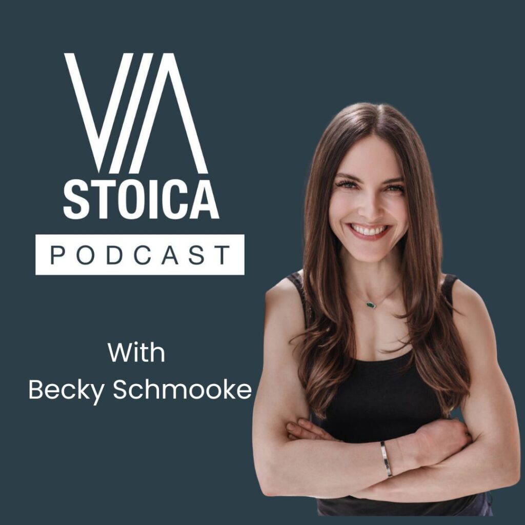 Becky Scmooke on the Via Stoica Podcast about her book Choose the Handle that Holds.