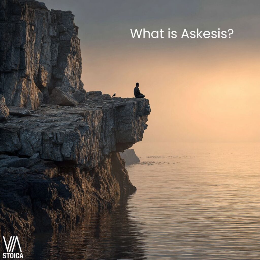 What is Askesis in Stoicism, an examination and practice on Via Stoica.