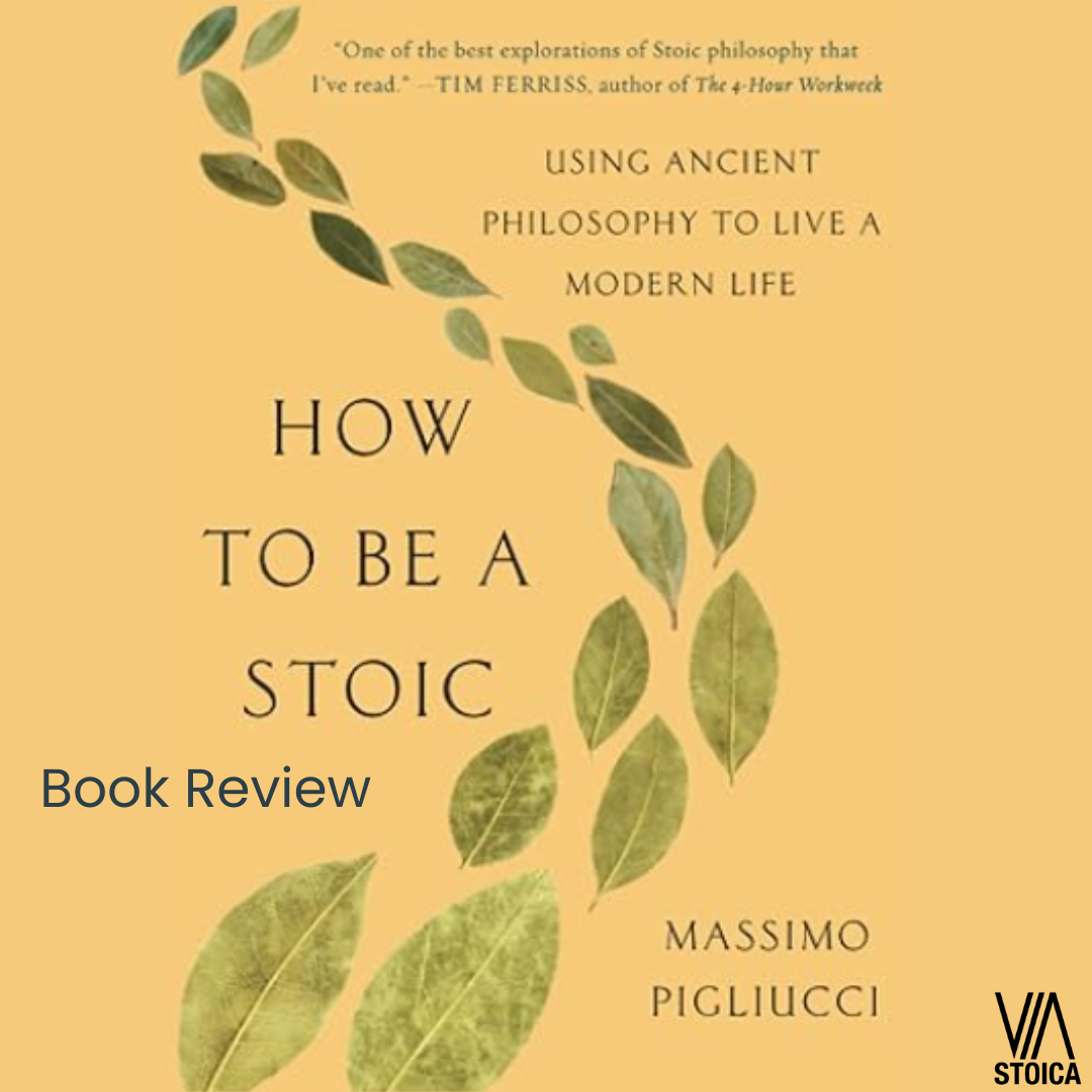 How to Be a Stoic book review cover