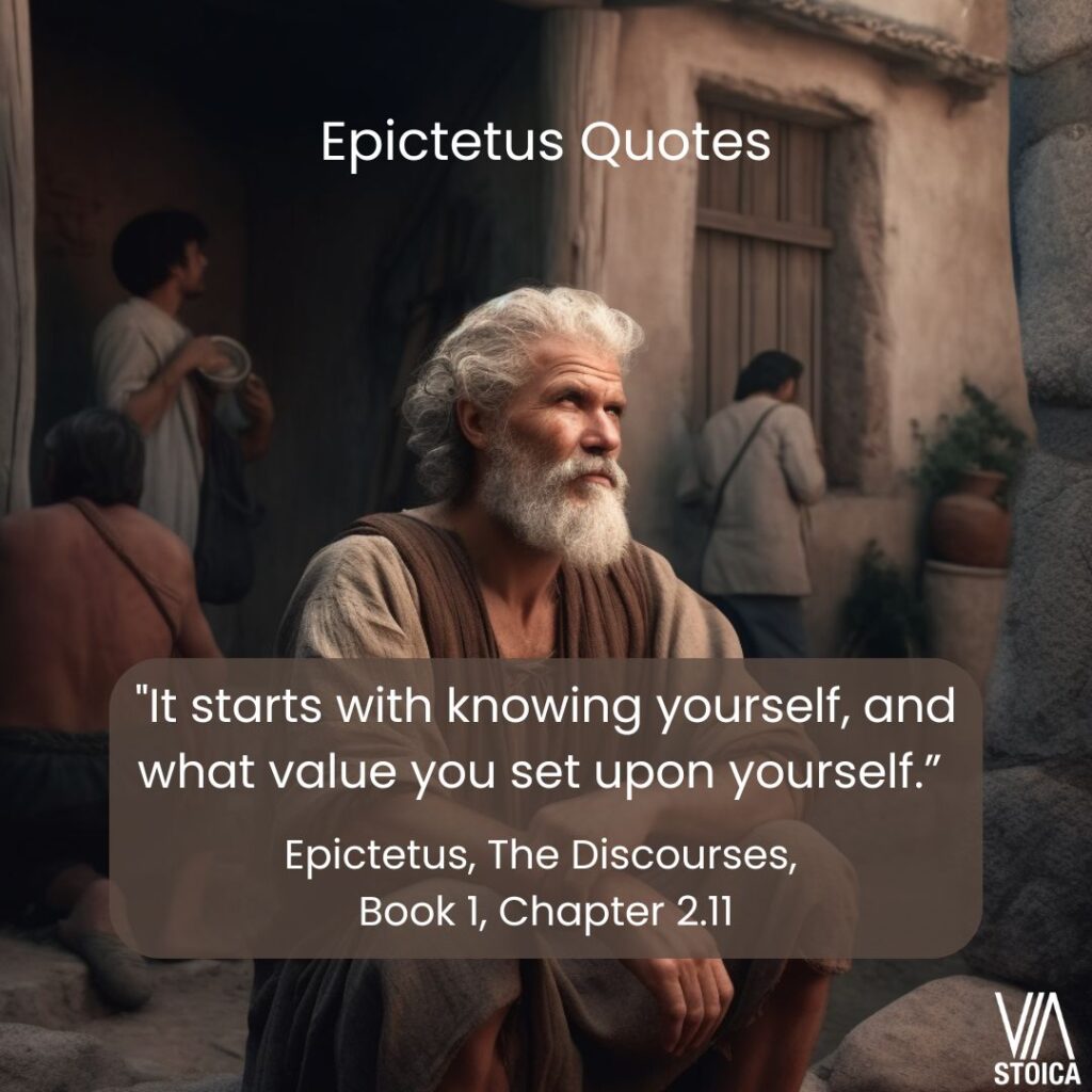 200+ Authentic Epictetus quotes, let the insights of the ancient Stoic master inspire you on Via Stoica.