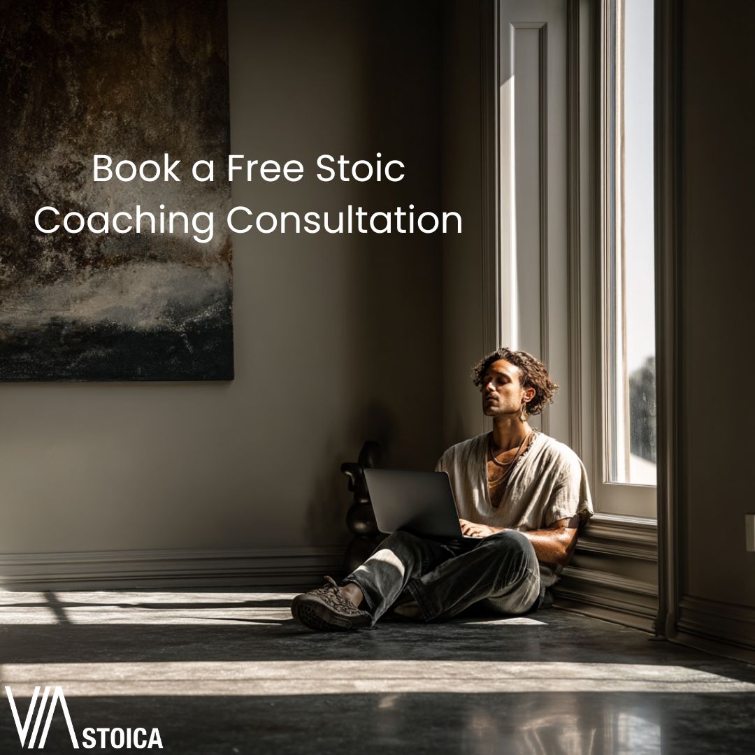 Book a Free Stoic coaching consultation on Via Stoica.
