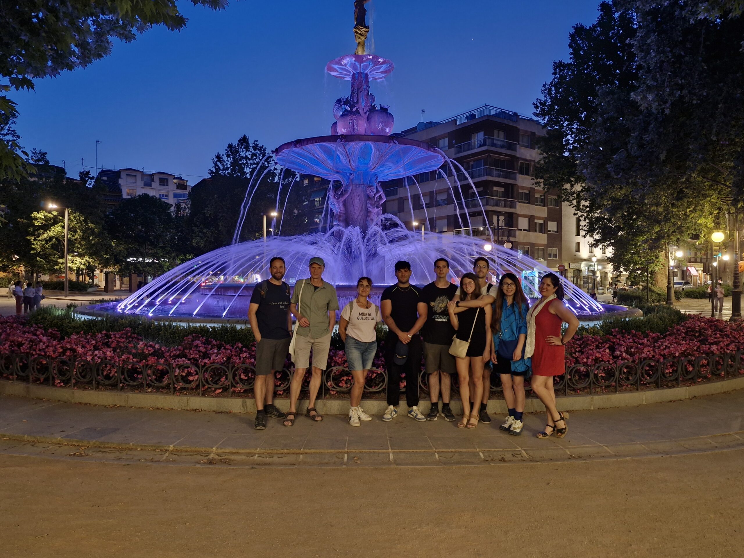 Stoic walk group in Granada, Spain, May 2026