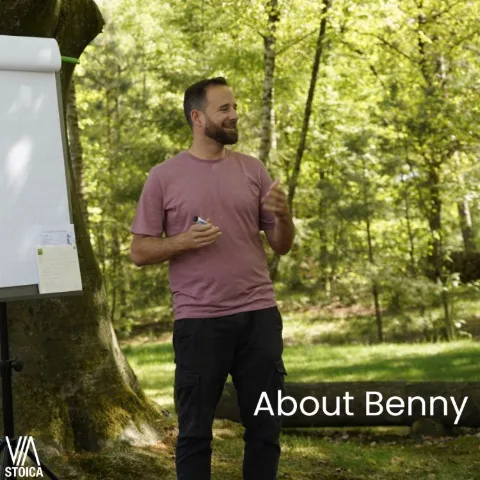 Read about Benny's story, the reason behind Via Stoica and what Stoic coaching is.