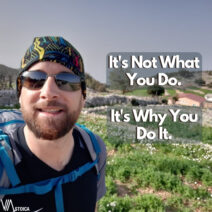 How to examine your intentions: Benny Voncken on a hike with a backpack